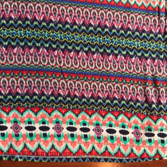 Long multicolored skirt - Picture 3 of 5